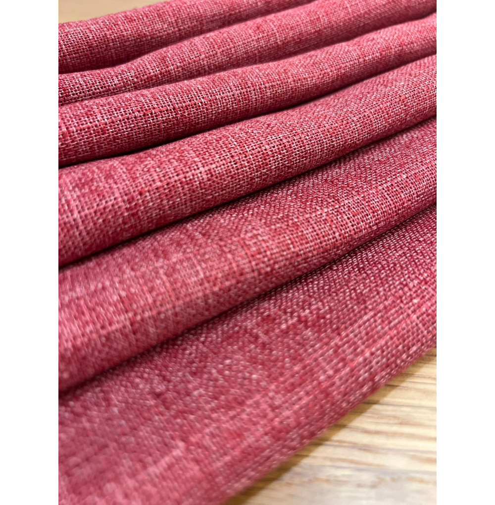 Servilletas lino fucsia