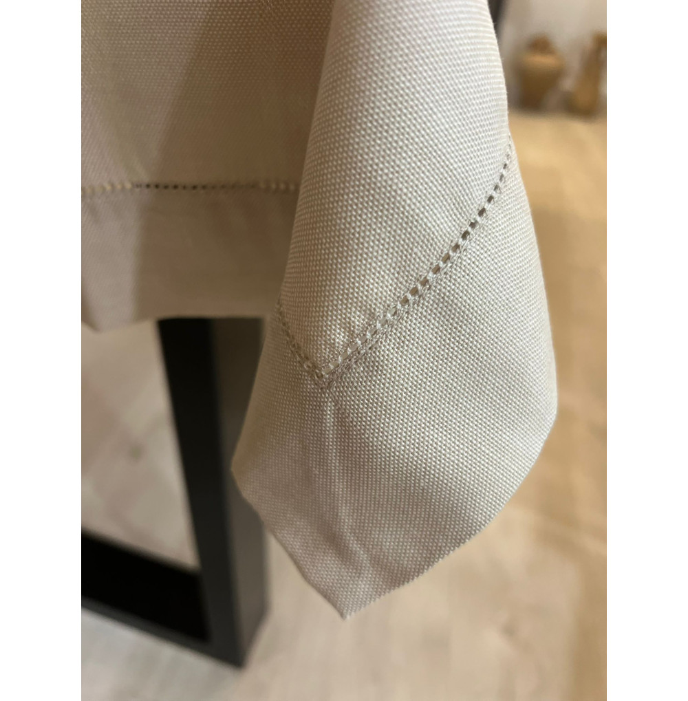 Mantel algodón 90cm cuadrado