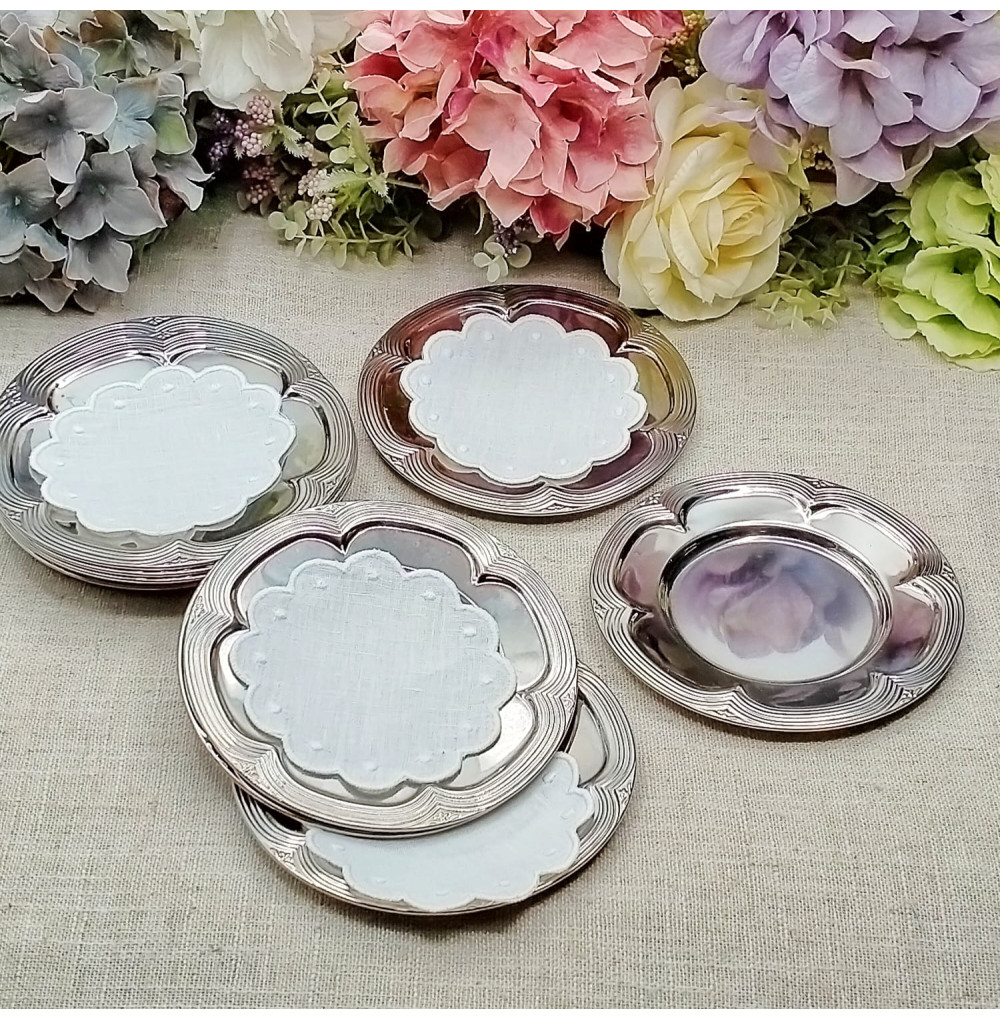 Platos de pan inoxidable...