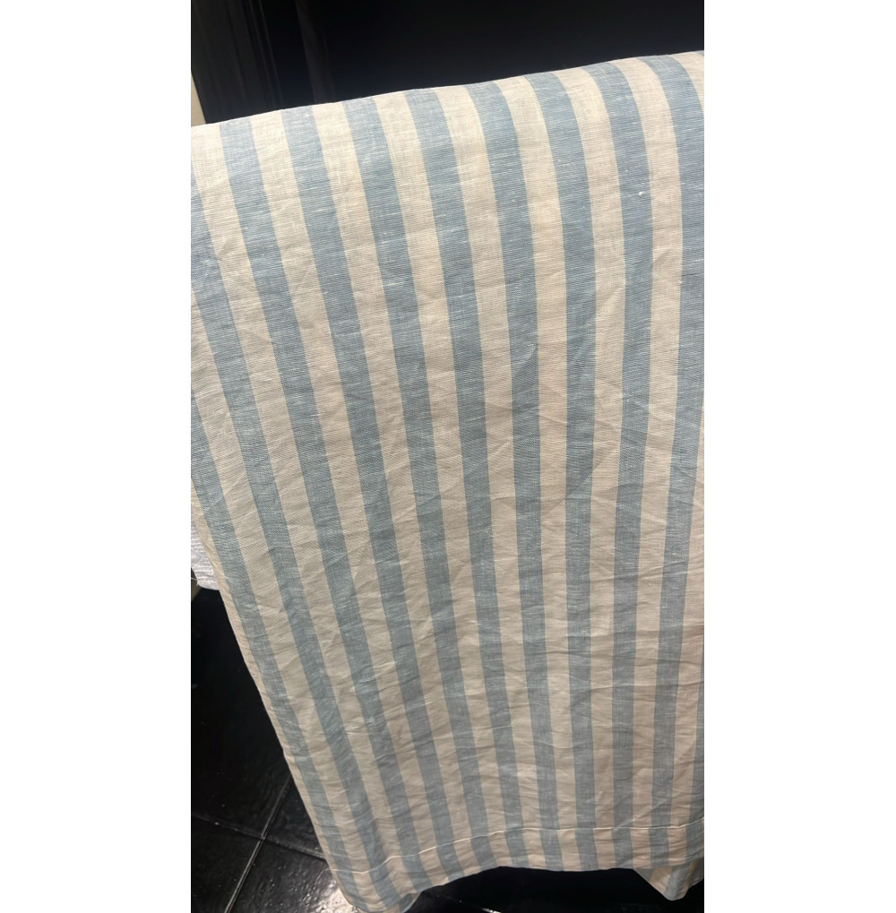 Mantel lino rayas