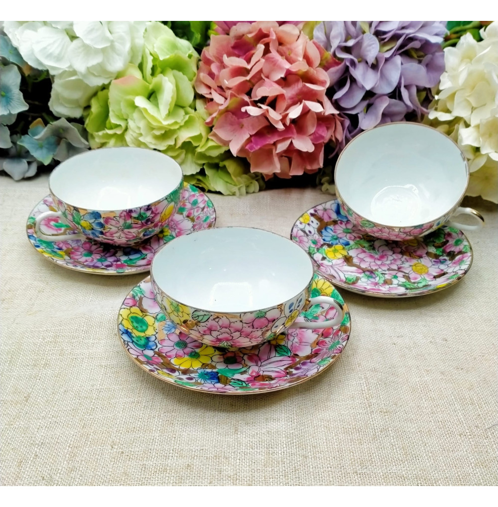 Mil flores taza de té