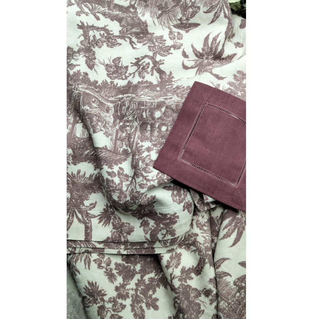 Mantel TOILE CEREZA