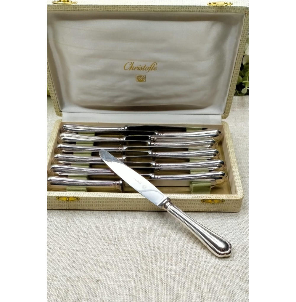 Set 12 cuchillos Christofle