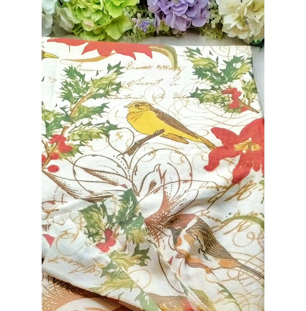 Mantel PÁJAROS 2.80