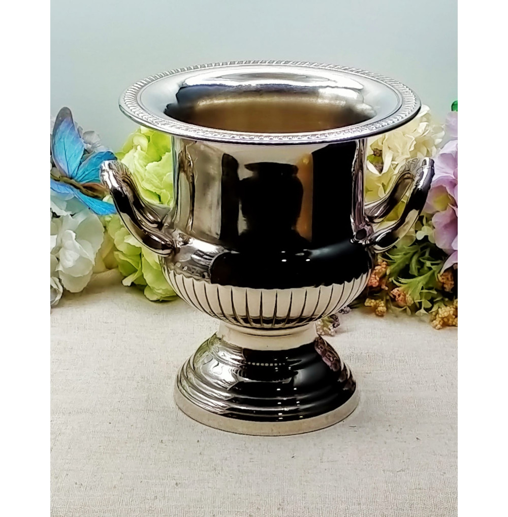 Champanera alpaca plateada