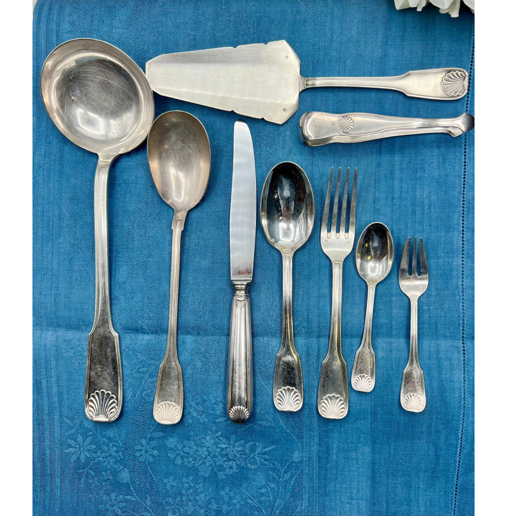 Cubertería COQUILLE 12p