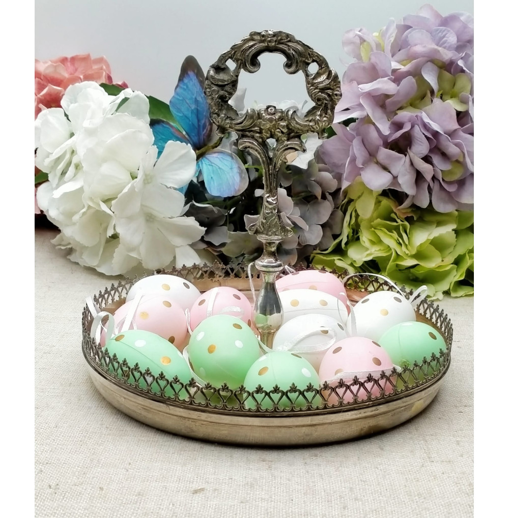 Fuente alpaca plateada