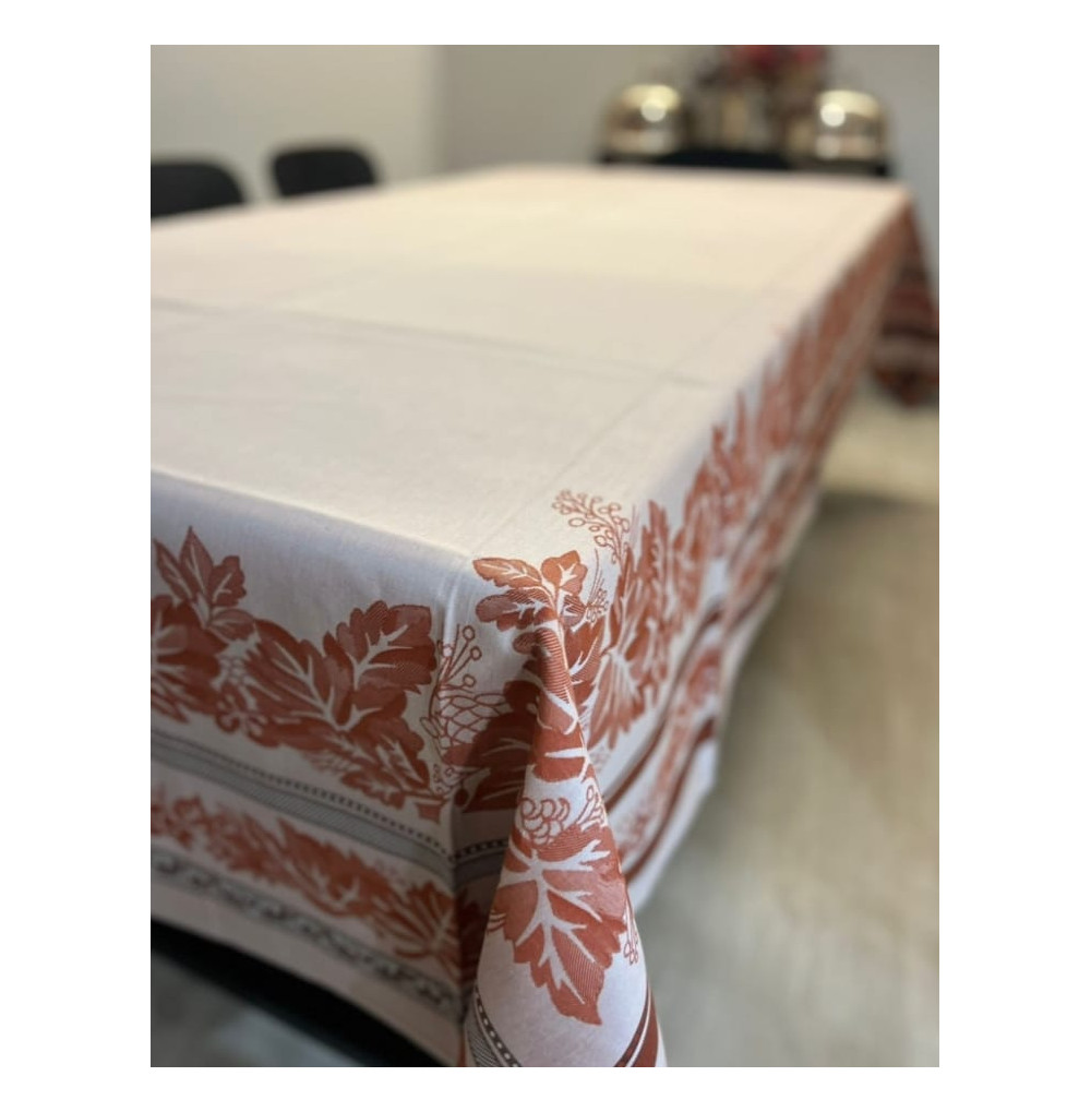 Mantel GRECA NARANJA 2,80