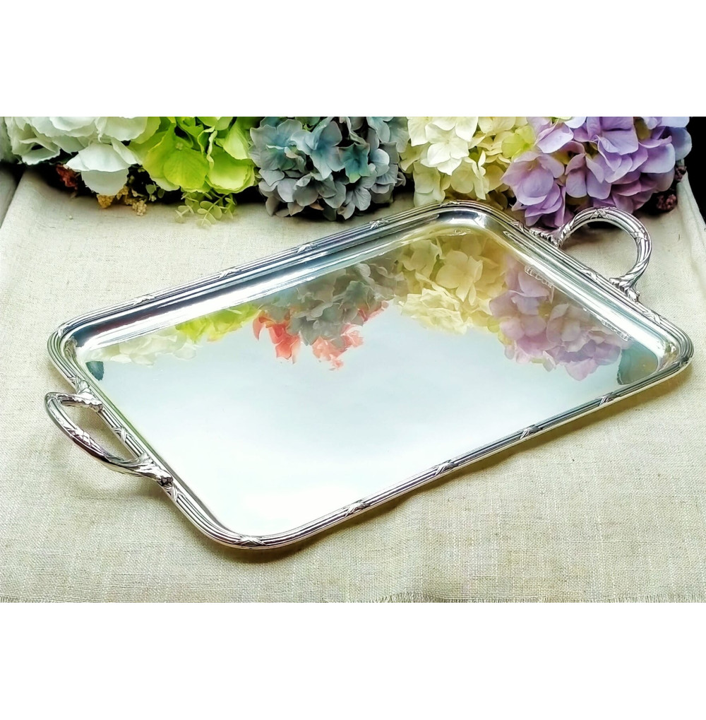 Bandeja de plata de ley