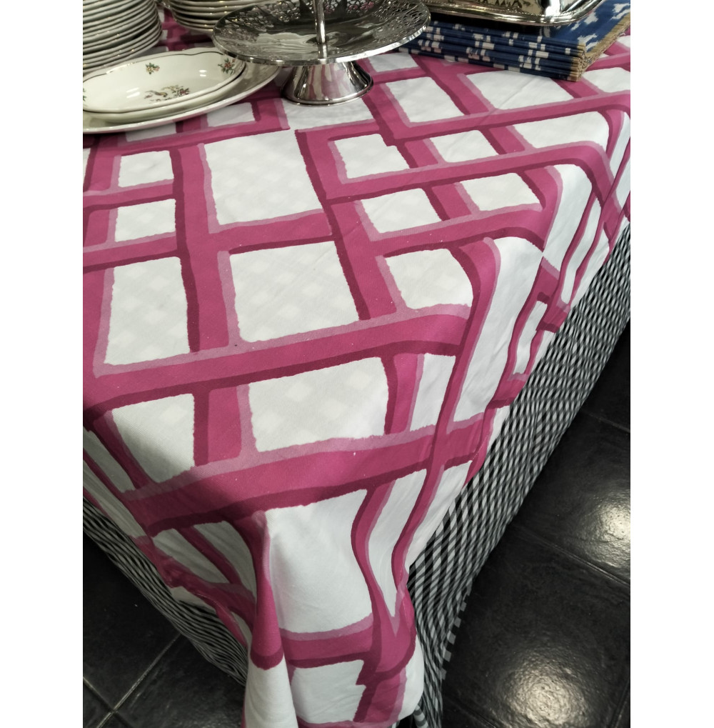 Mantel enrejado FUCSIA 2,5m