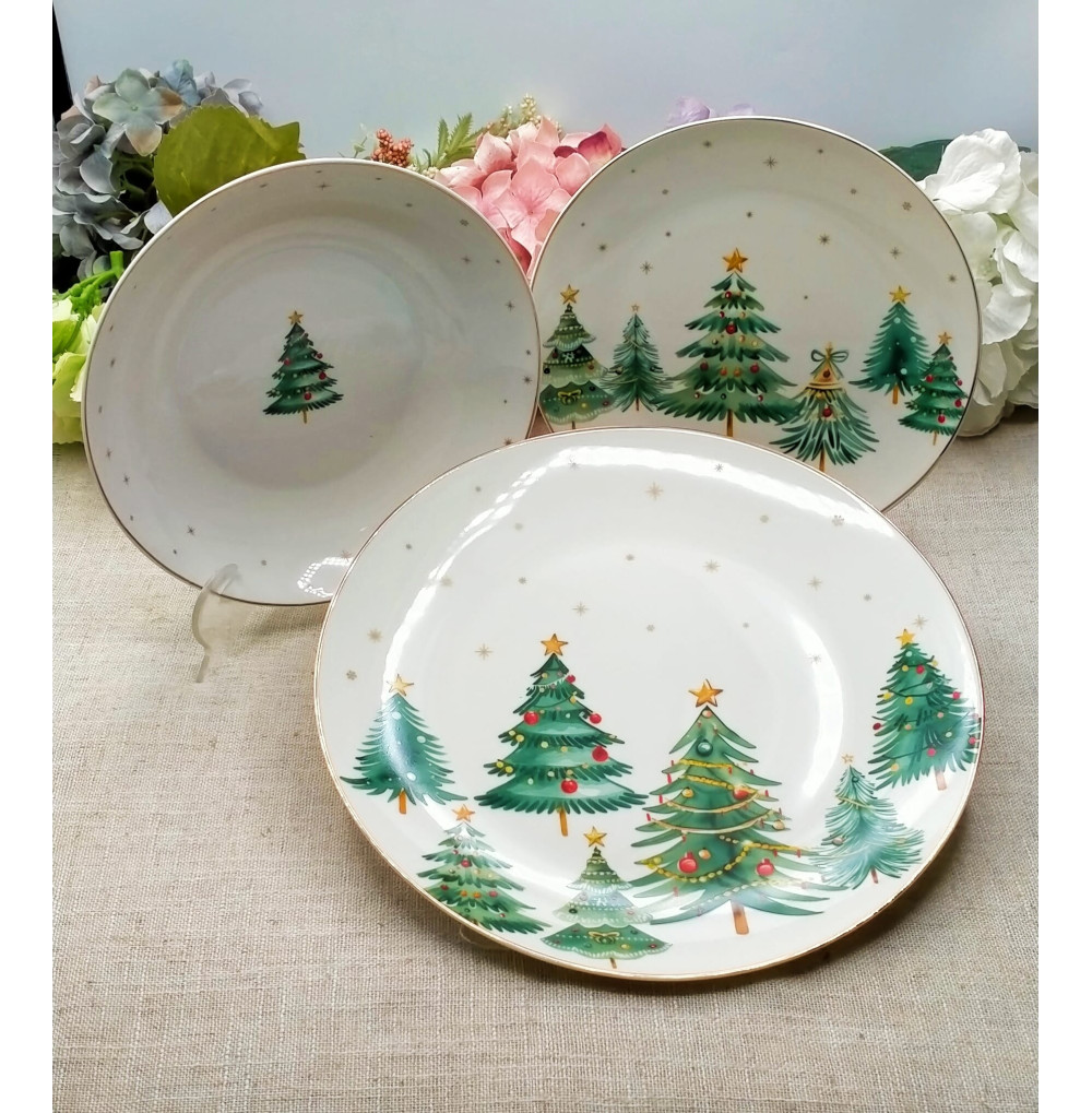 Navidad Vajilla porcelana