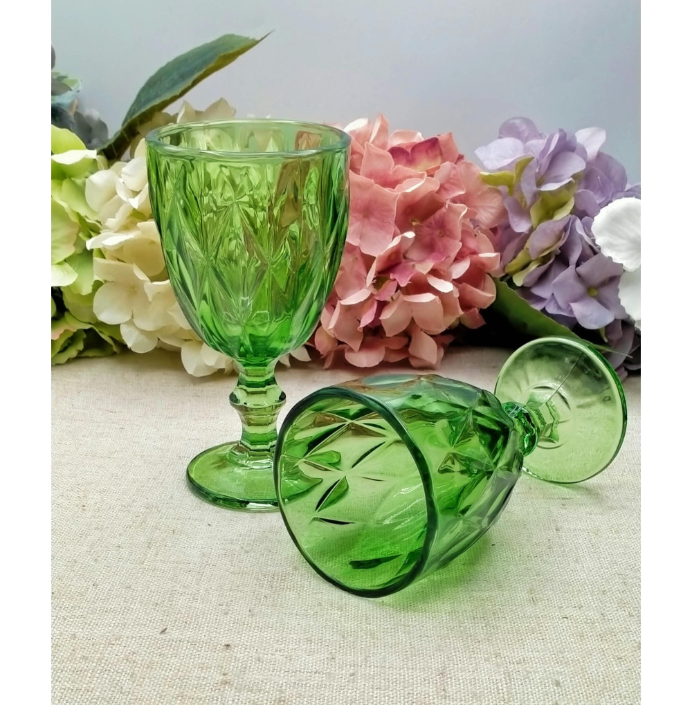 Verde copas rombo