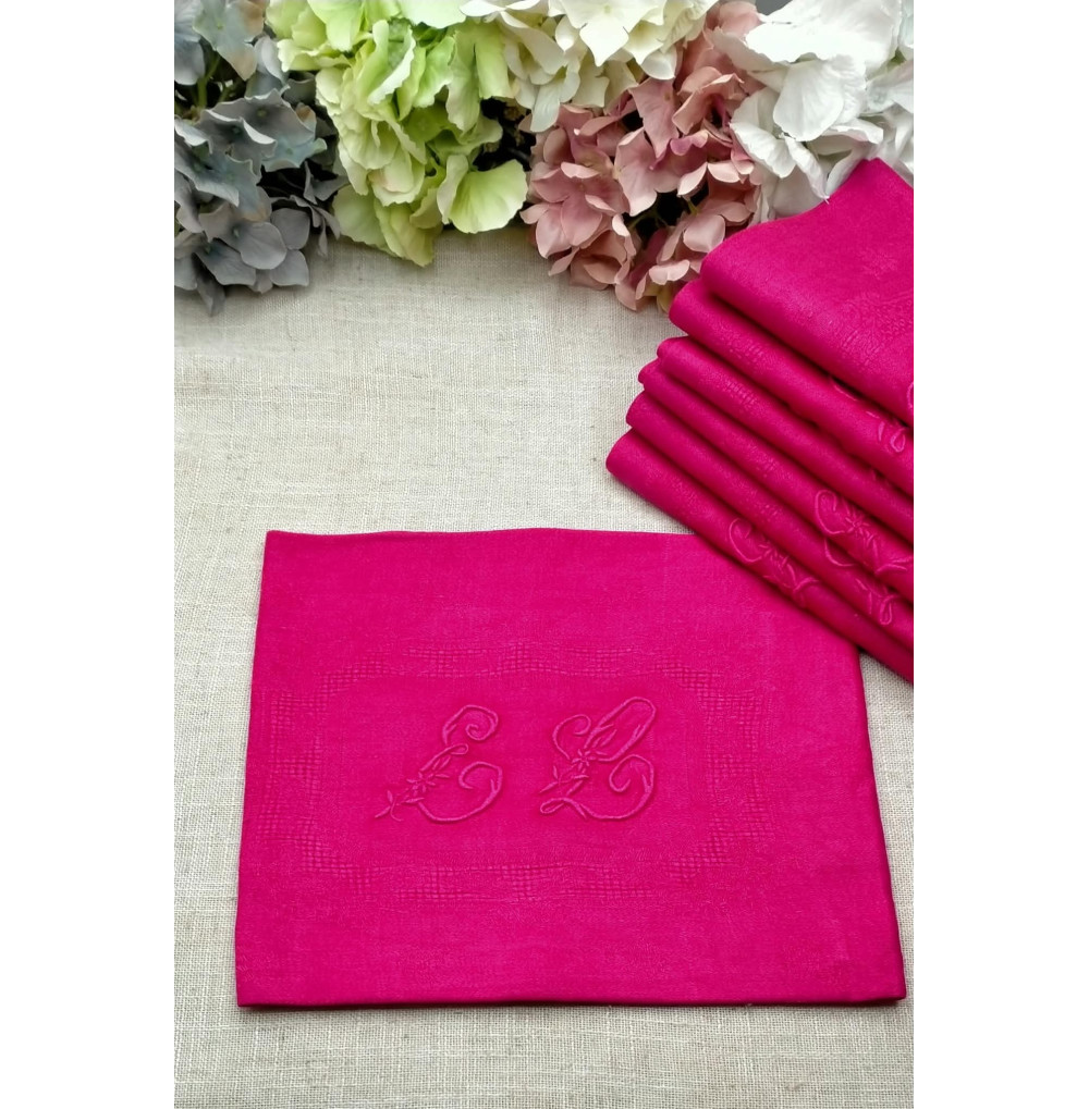 servilleta francesa FUCSIA
