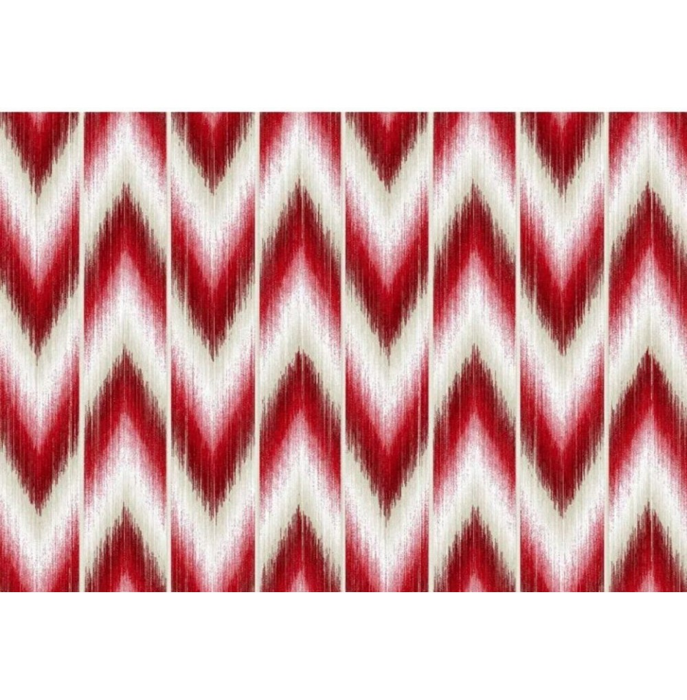 Tela loneta Ikat picos