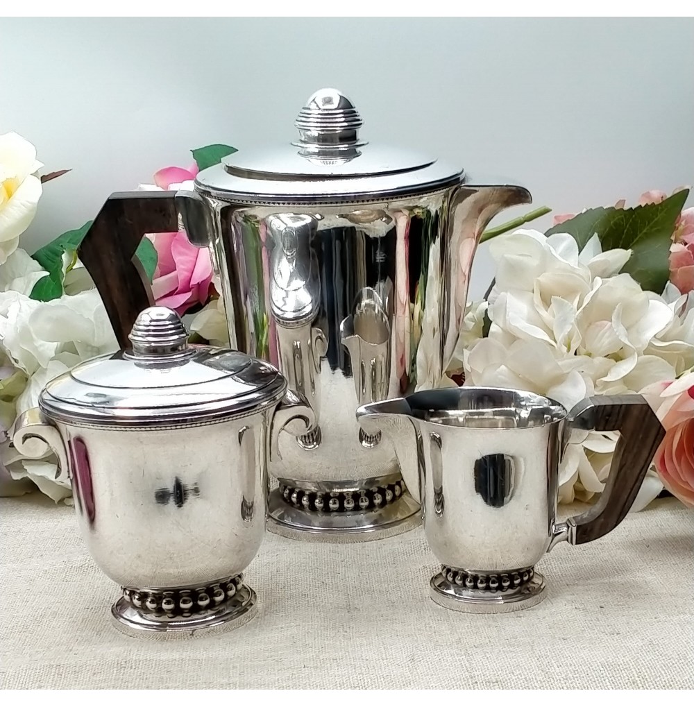 Juego café (3 piezas) Art Decó