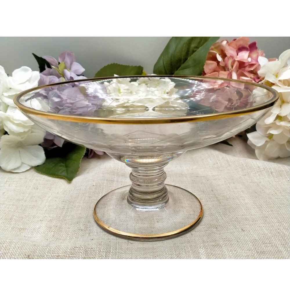 Centro cristal antiguo