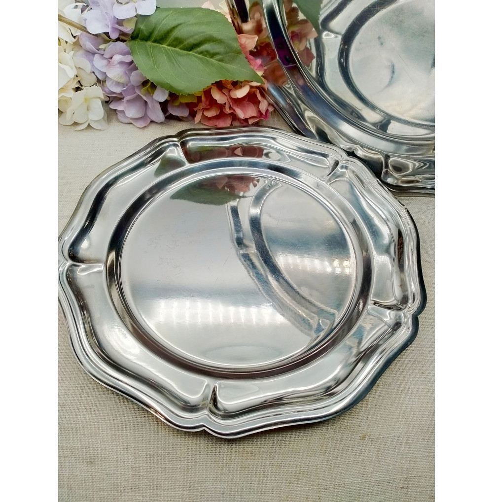 Fuente acero ingletada 35 cm