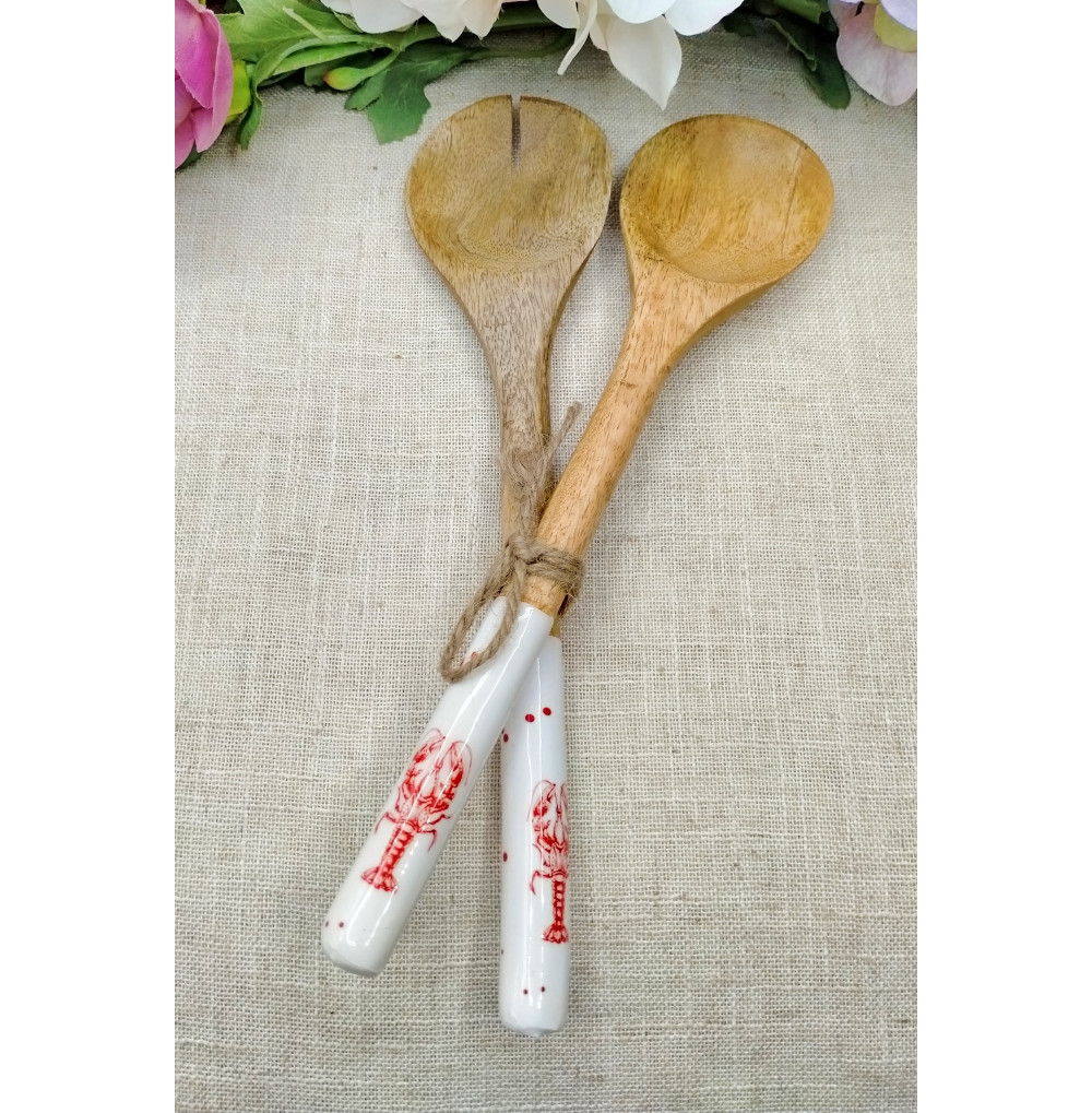 Servicios ensalada madera...