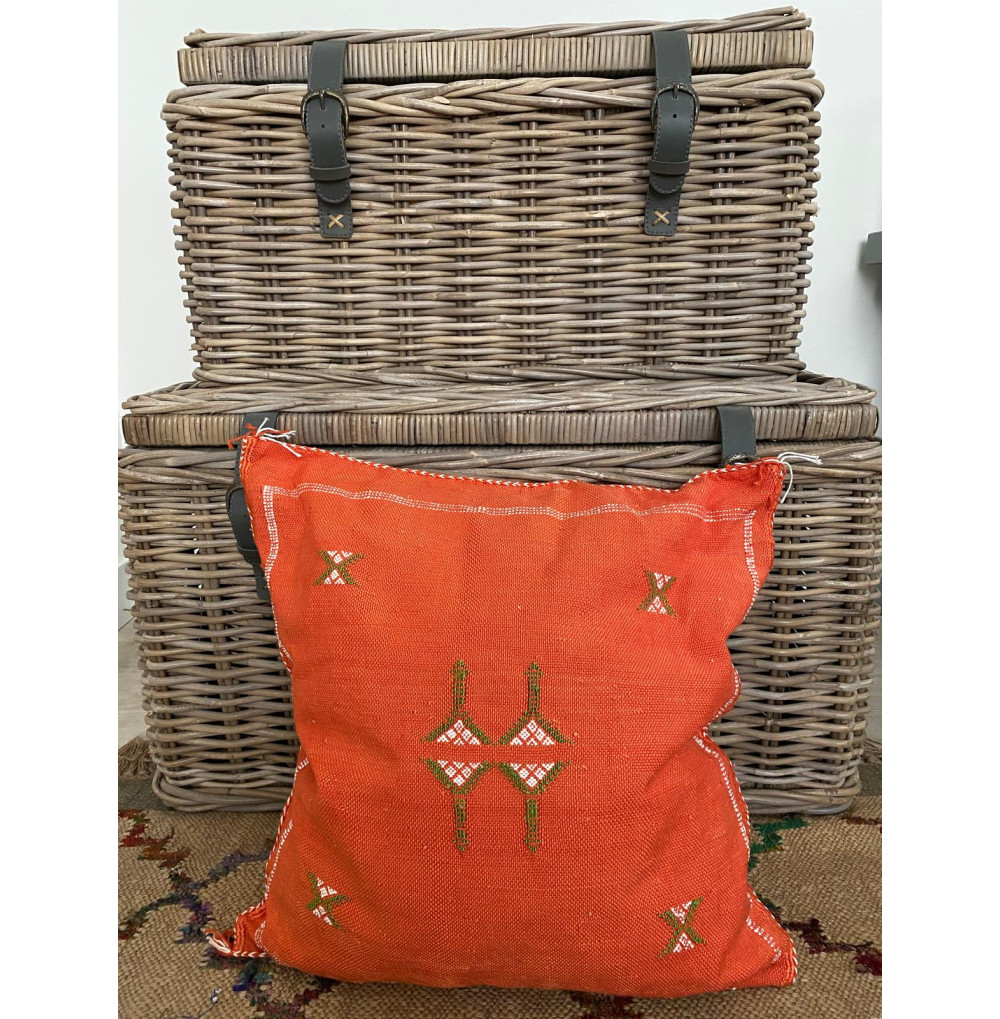 Cojín de sabra naranja