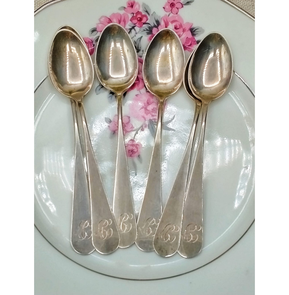 Set de cucharas postre alpaca