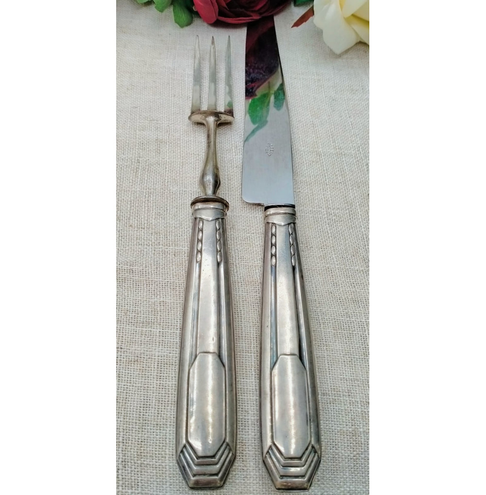 Servicios trinchantes art decó