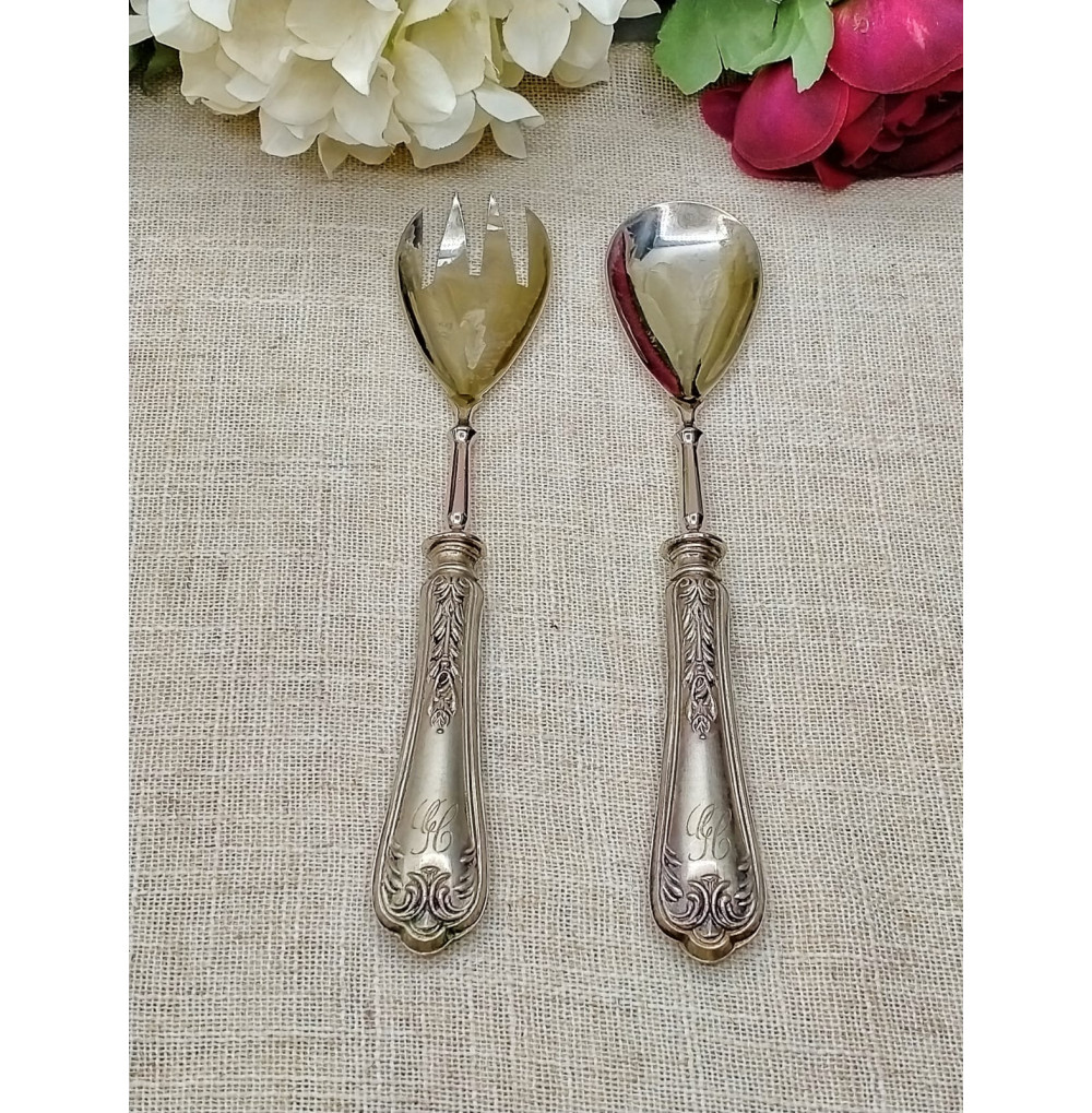 Servicios ensalada plata