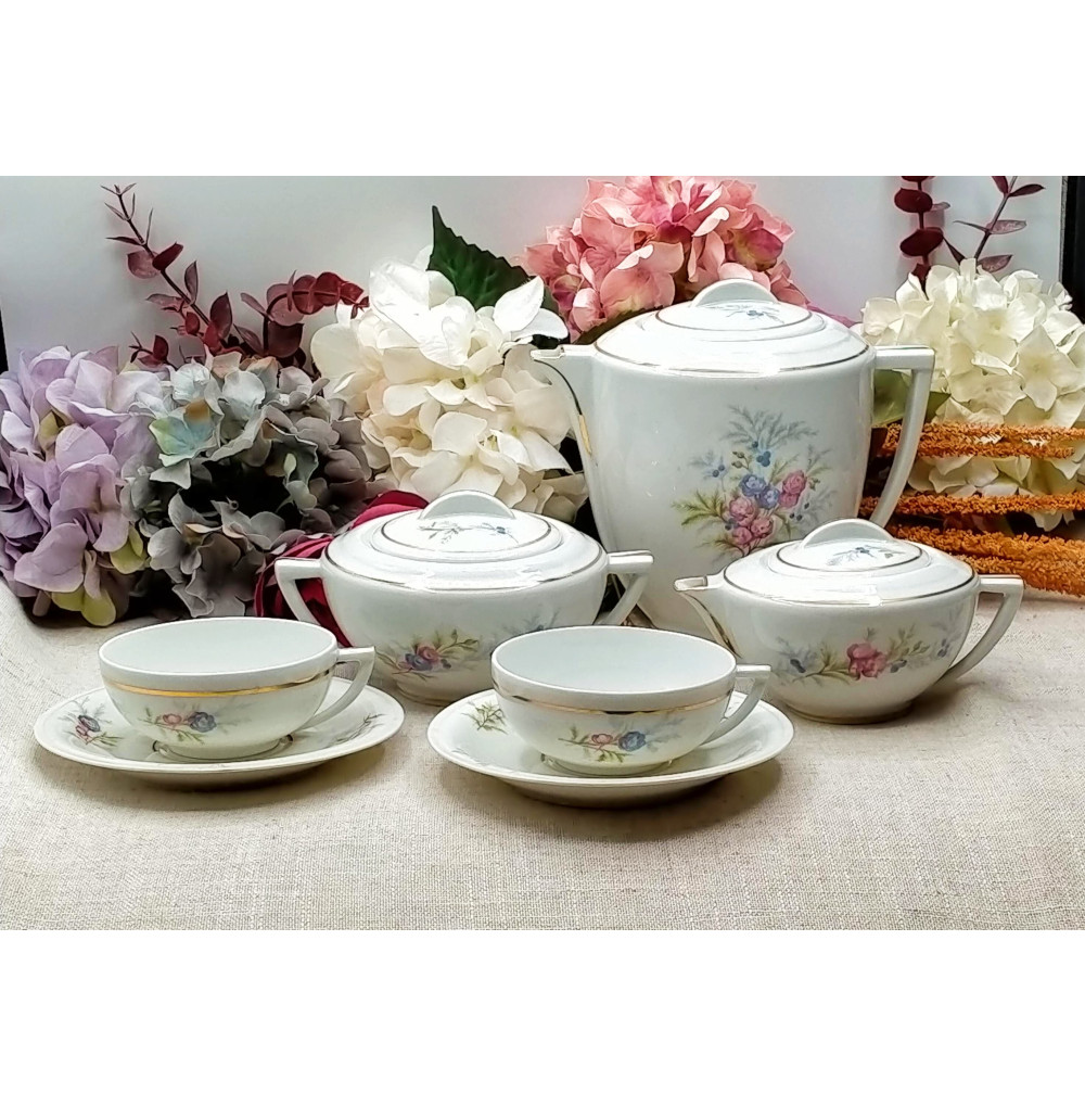 Juego de té BOURDEOS (9p)