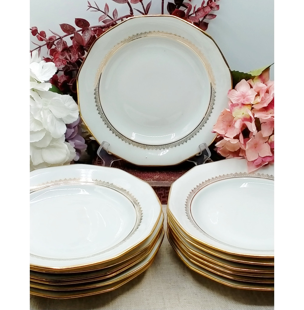 Plato sopero Limoges