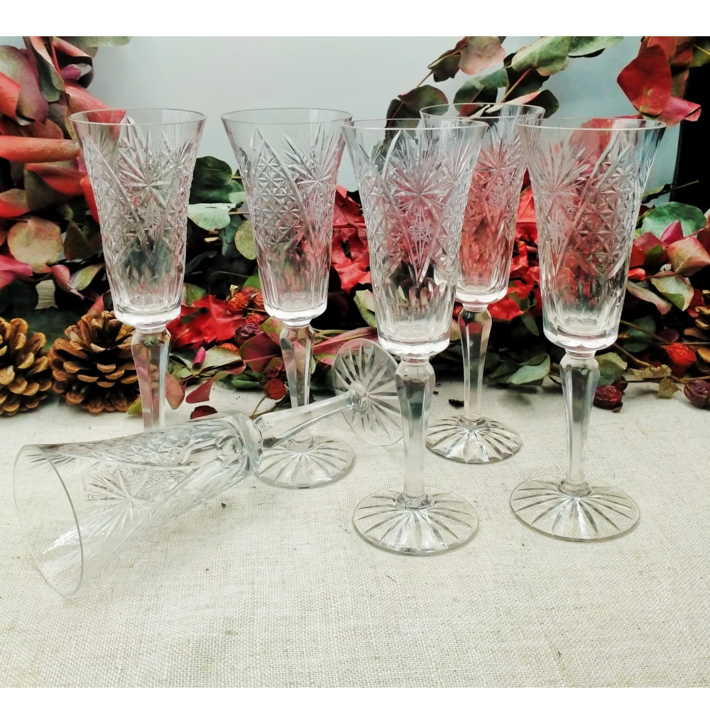 Copas champán ( set de 6)