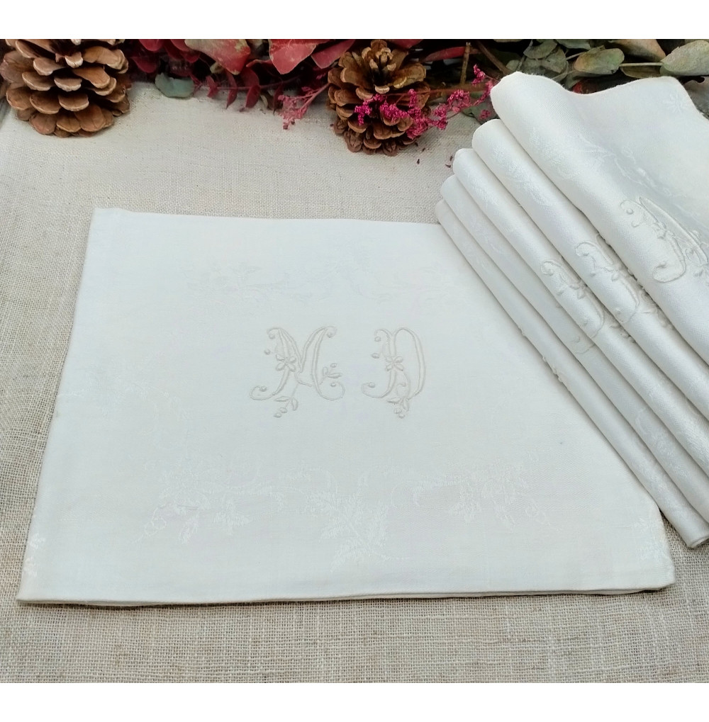 Servilleta francesa blanca