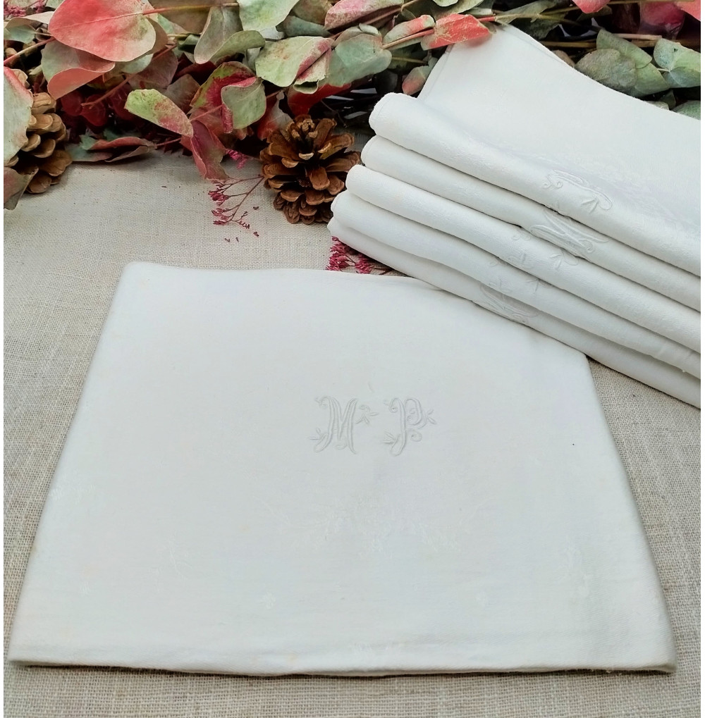 Servilleta francesa blanca