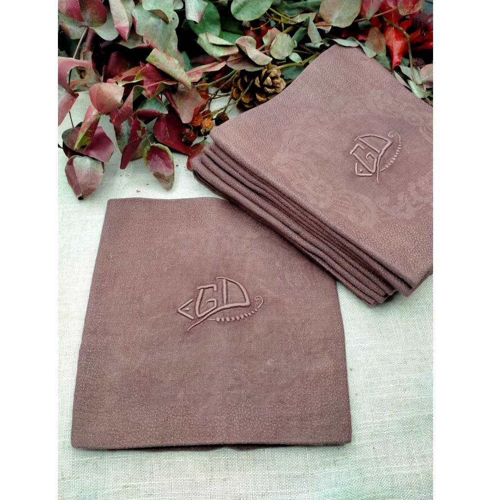 Servilleta francesa marrón