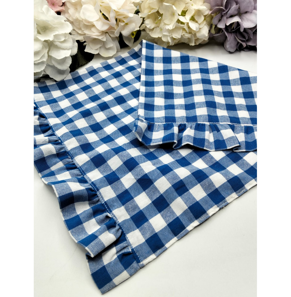 Individual vichy azulón