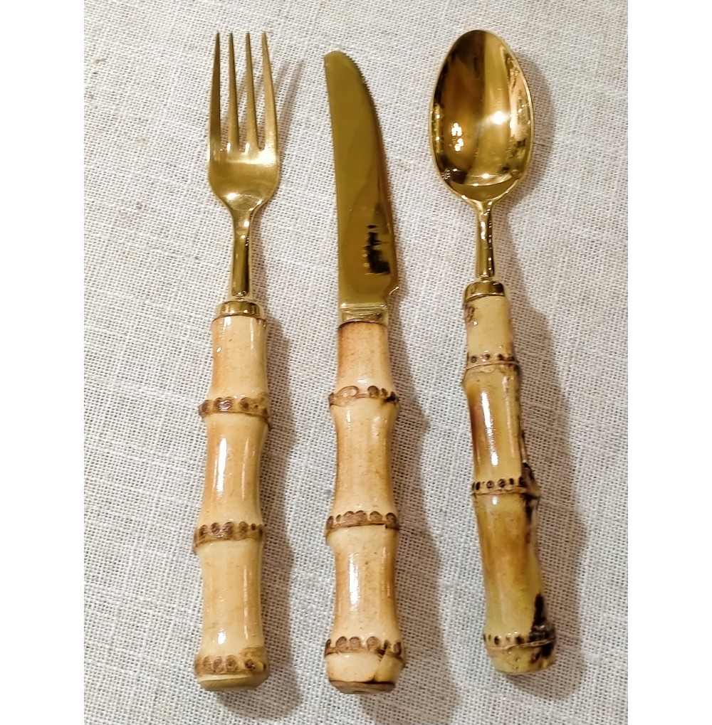 Bambú dorada postre (6...