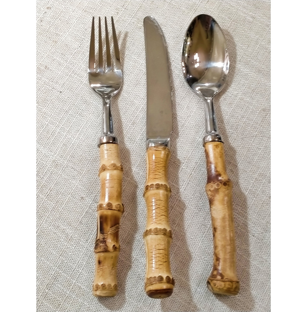 Bambú PLATEADA postre (6...