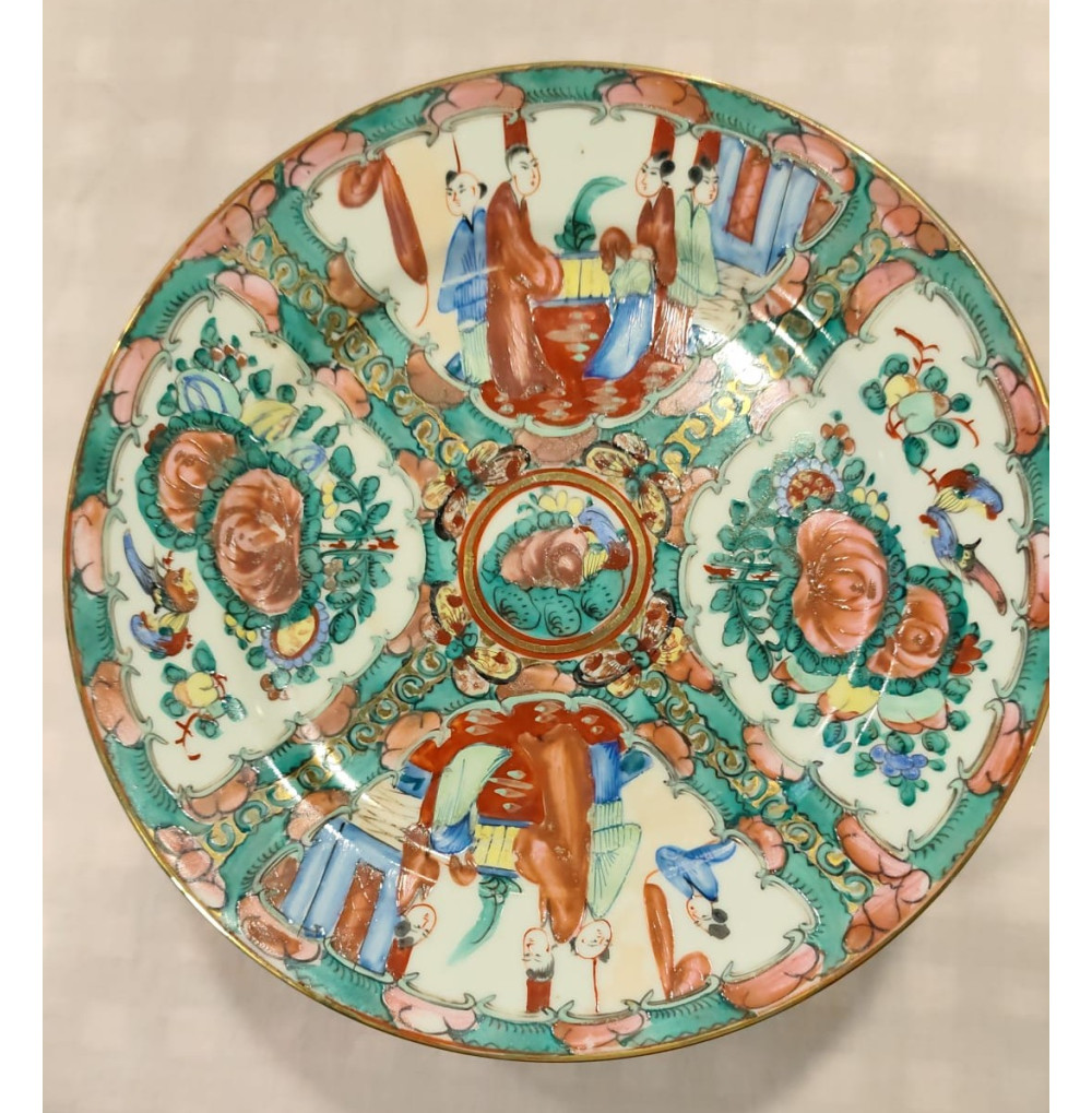 Mandarín plato llano 23 cm