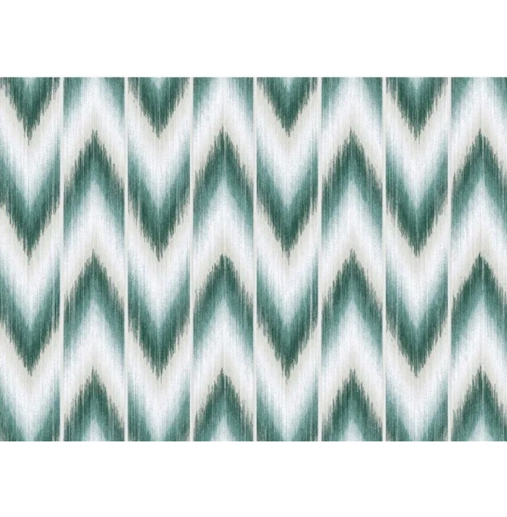 Tela loneta Ikat picos