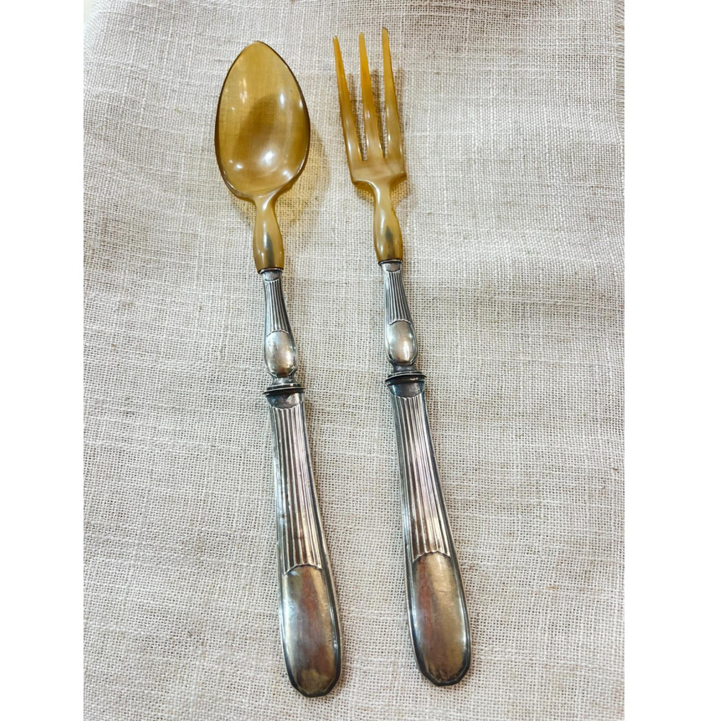 Servicios ensalada plata